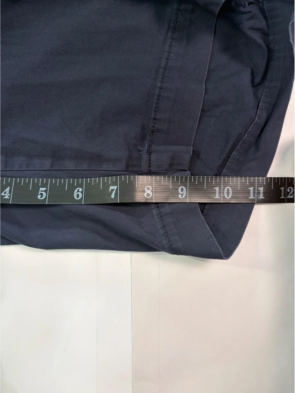 Levi's XX Chino Men's 36 Navy 9in Standard Taper Fit Stretch Twill Preppy Shorts